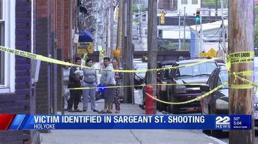Victim identified in deadly shooting on Sargeant Street in Holyoke