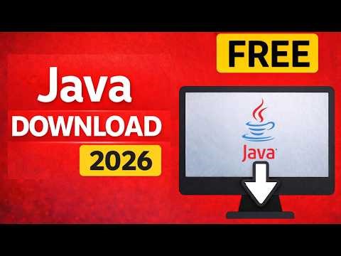 How to Download Java FREE 2026 Latest Version | Java Download | java dl |