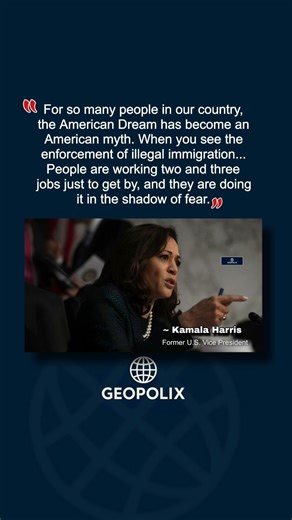 Kamala Harris says American Dream has become "American Myth" amid Immigration Crackdown