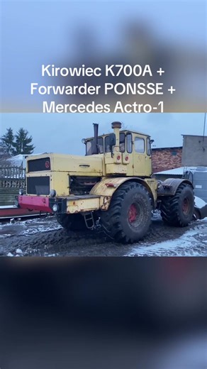 Kirowiec K700A Forwarder PONSSE Mercedes Actro-1