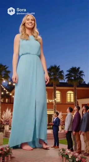 Who would watch this show? Each rose makes them bigger. #giantessambercollins #giantess #growingwoman #macrophilia