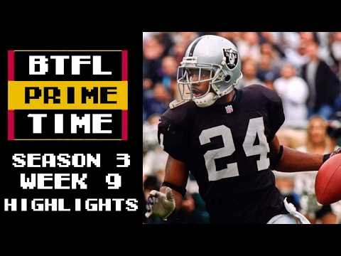 Tecmo Super Bowl - Best Team Football League Season 3 Week 9 Highlights