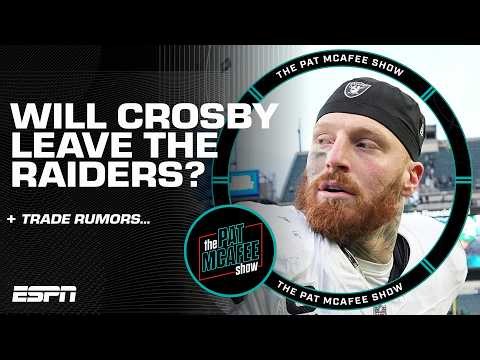 The Pat McAfee Show dives into Maxx Crosby potentially being traded... AGAIN 😳