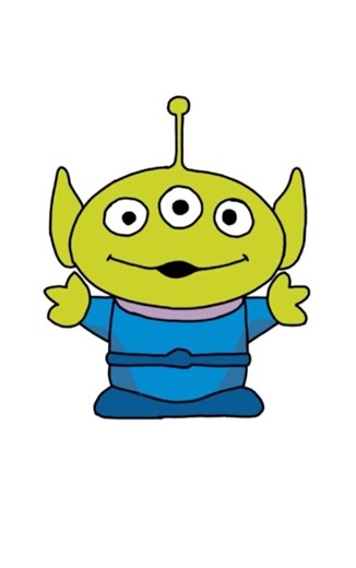 How to Draw Toy Story Alien | Easy Step-by-Step Tutorial