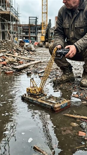 WARSHIP IN A PUDDLE FOOLED MILLIONS 🤯 #rcboat #viral #satisfying