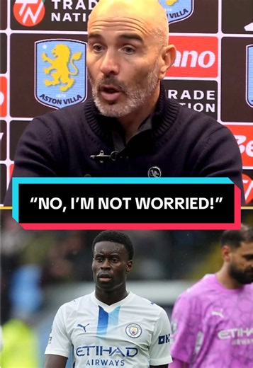 Manchester City boss Enzo Maresca says he’s “not worried” about Marc Guehi’s form despite taking him off at half-time against Aston Villa. #manchestercity #mancity #marcguehi #premierleague #astonvilla