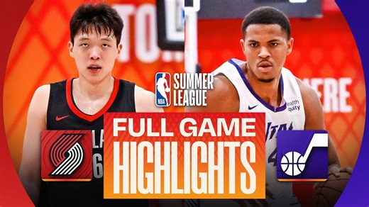 TRAIL BLAZERS vs JAZZ | LAS VEGAS SUMMER LEAGUE | FULL GAME HIGHLIGHTS | July 17, 2026