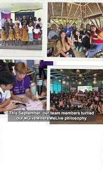 September 2026 #GiveWhereWeLive initiatives | TELUS Digital Philippines