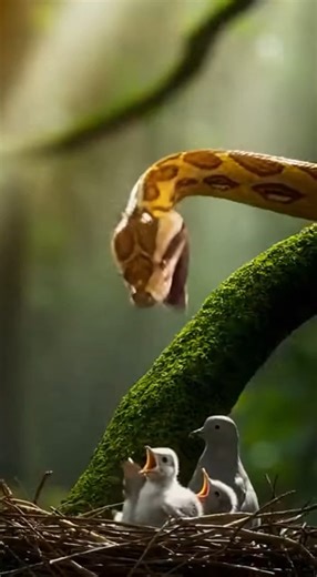 Giant Python Attacks Bird Nest Shocking Ending | GOT Facts