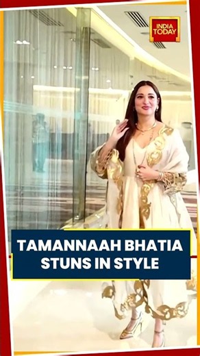 Bollywood: Tamannaah Bhatia Makes A Beautiful Appearance #shorts #bollywood #tamannahbhatia