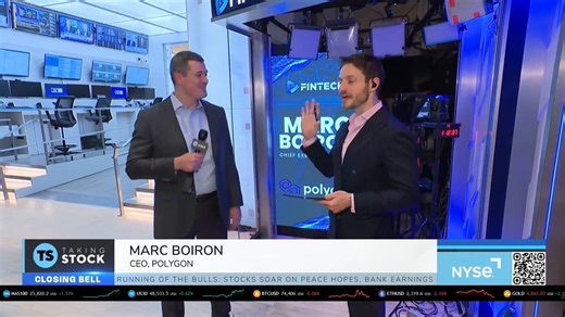 “We can have one fully integrated payment stack that allows you to move money anywhere in the world seamlessly,” says Marc Boiron (@0xMarcB), CEO of @0xPolygon, as he discusses how blockchain-based payments differ from traditional finance with @JD_Durkin.