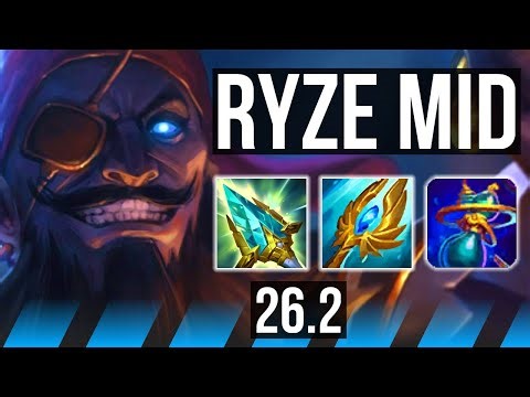 RYZE vs LEBLANC (MID) | 55K damage | BR Challenger | 26.2