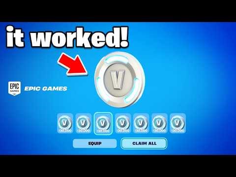 I Found A FREE VBUCKS Glitch!