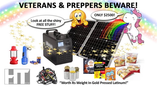 Patriot power generator exposed! World's worst solar generator power station