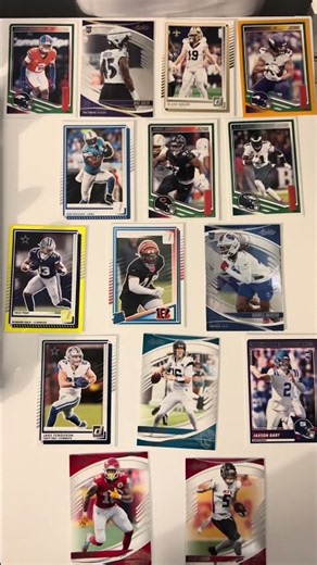 NFL Trading Cards I’ve Found So Far 🏈👀