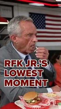 RFK Jr 's Lowest Moment