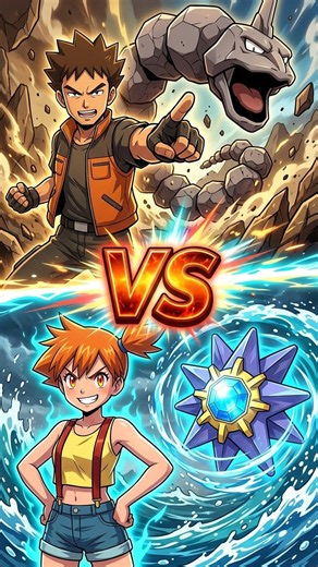 Who's That Pokémon? Brock & Onix or Misty & Starmie 🪨
