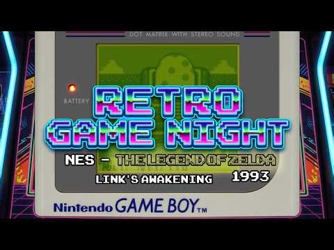 Retro Game Night - Game Boy - The Legend of Zelda: Link's Awakening 1993