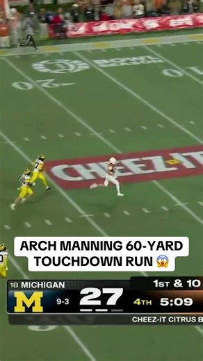 Arch Manning is finally living up to the hype. #collegefootball #archmanning #texasfootball