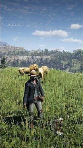 Arthur’s Survival Skills in RDR2 P1544 😳 #shorts
