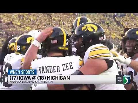 Iowa takes down Michigan on final play of the game