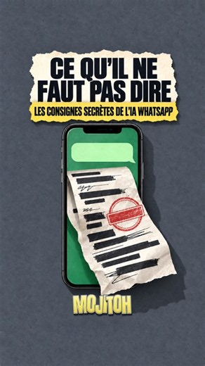WhatsApp : les consignes secrètes de son IA ont fuité