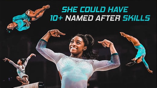 Explore Simone Biles' skills, including those she never performed in competition, and the upgrades within the 2022-2024 Code of Points