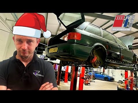 Removing An Audi RS2 Engine: The NIGHTMARE Before Xmas!