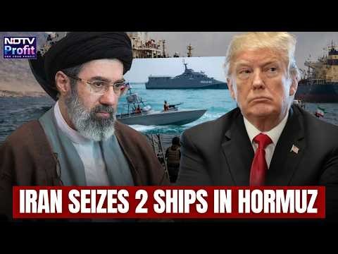 Watch: Iranian Army Intercepts & Seizes 2 Ships In Strait of Hormuz | Iran US War News