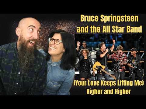 Bruce Springsteen and the All Star Band - (Your Love Keeps Lifting Me) Higher and Higher (REACTION)