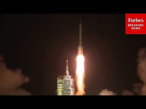 China Launches Manned Spaceship On Mission To Orbit Tiangong Space Station