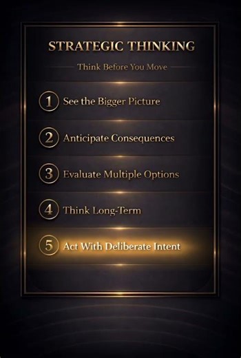 STRATEGIC THINKING: 5 Rules to Make Smarter Decisions
