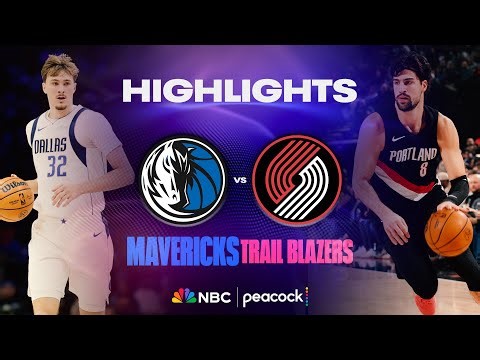 Dallas Mavericks vs. Portland Trail Blazers | EXTENDED HIGHLIGHTS | NBA on NBC | 12/29/25