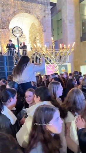 Hanukkah celebration in Jerusalem, Israel, 2025 Happy Hanukkah 🕎 חג חנוכה שמח