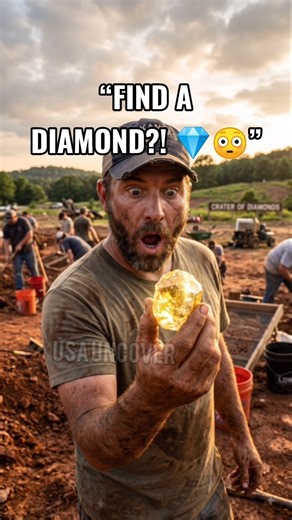 AMERICA HAS A PLACE WHERE YOU CAN FIND DIAMONDS! 😳💎 #usa #travel #historicdiamond #americandiamonds