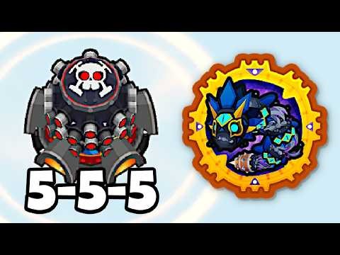 Can RANDOM 5-5-5 Towers Beat ELITE DIAMONDBACK? (Bloons TD 6)