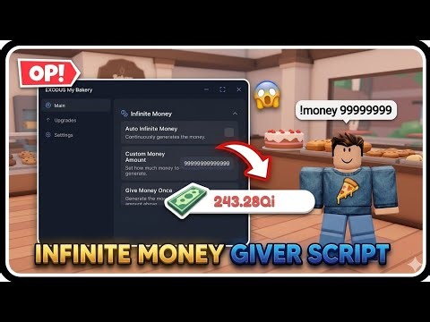 [ FE ] Infinite Money Giver Script - ROBLOX SCRIPTS - Generate Infinite Money, Infinite Upgrades