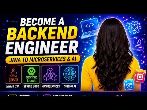 Become a Backend Engineer 🚀 | Java, Spring Boot, Microservices & AI Course (Roadmap) @Agni_dev_hub