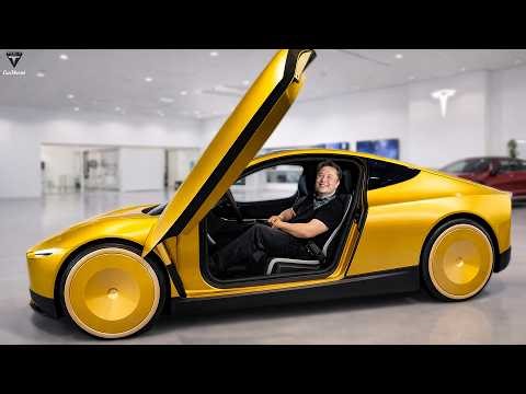 Tesla Cybercab NEW Interior Just Unveiled! First 500 Units Released