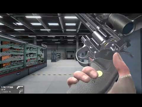 Colt Python & optik World of Shooting