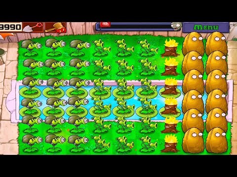 PLANTS VS ZOMBIES | LAST STAND POOL | PLANTS VS ALL ZOMBIES COMPLETED FULL HD GAMEPLAY