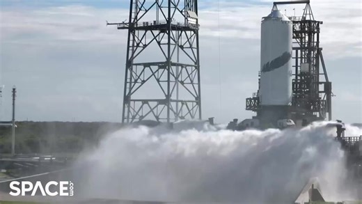 Blue Origin fired up New Glenn rocket second stage test