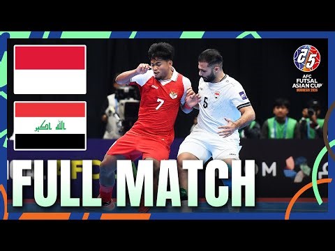 Indonesia vs Iraq | Full match | AFC Futsal Asian Cup™ 2026 – Group Stage