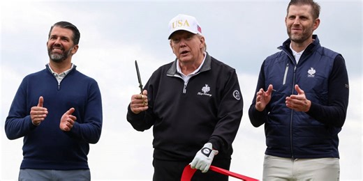 Trump in Scotland Mixes Presidential Diplomacy With Family Business