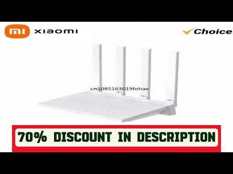 #New Xiaomi Router AX3000T IPTV Mesh Networking Gigabit Ethernet Ports Gaming Accelerator Repeater