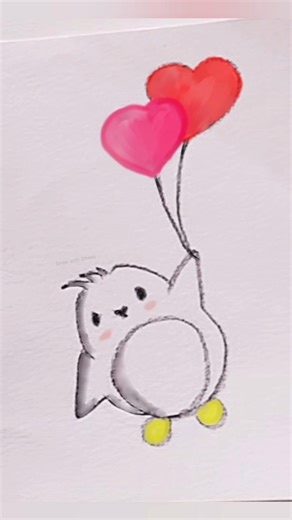 ✏️ 👸 Cute things to draw | Day 56 #shorts #art #drawing #sketch #easy