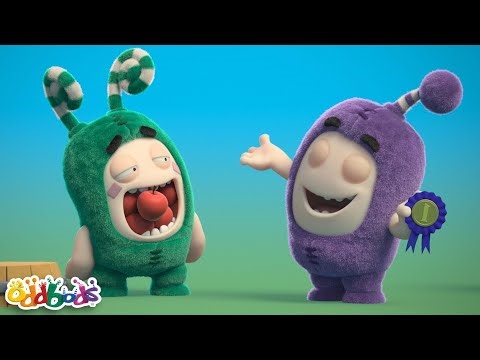 Concurso de balanceo de manzanas | Caricaturas | Oddbods | Videos Graciosos Para Niños