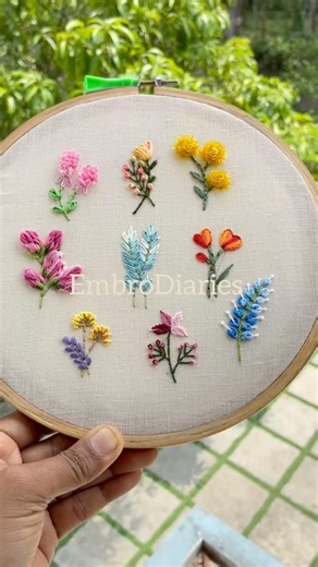 Little Flower Hand Embroidery Designs