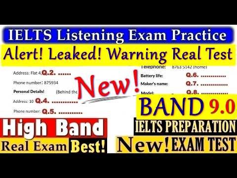 IELTS LISTENING PRACTICE TEST 2026 WITH ANSWERS | 17.03.2026