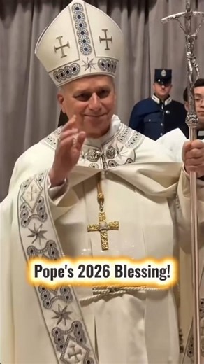 Pope Leo XIV New Year 2026 Blessing for Peace | Vatican Live